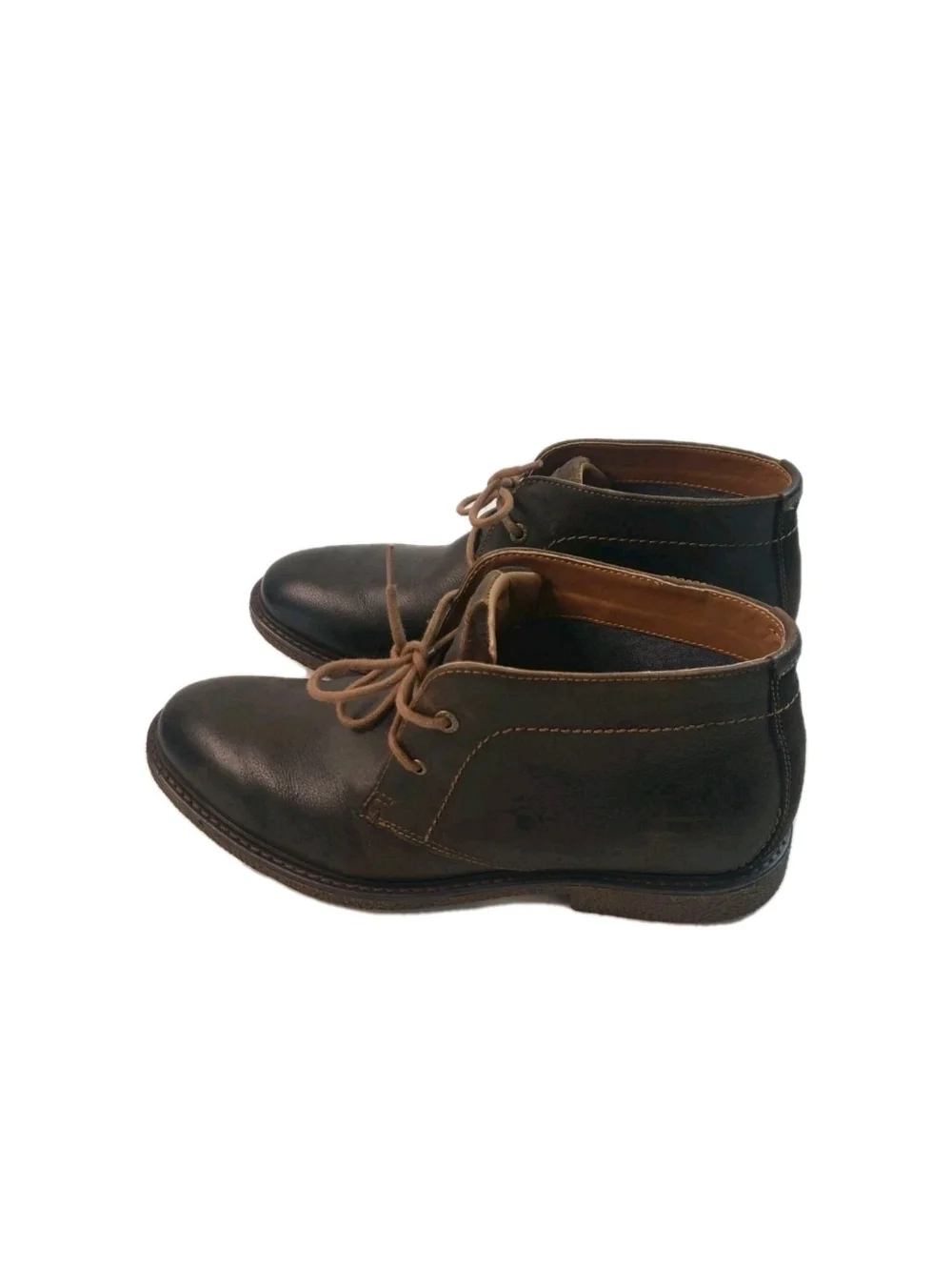 Lucky Brand Men's Brown Leather Chukka Boots Size 10m